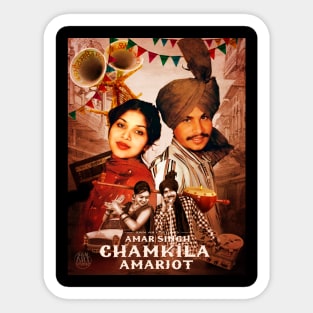 Chamkila Sticker